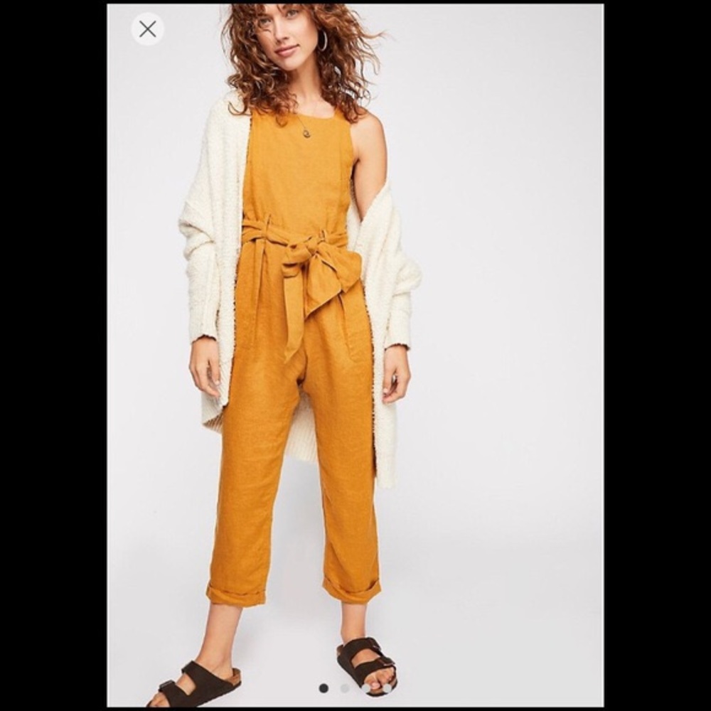 Free People Paperbag Jumpsuit